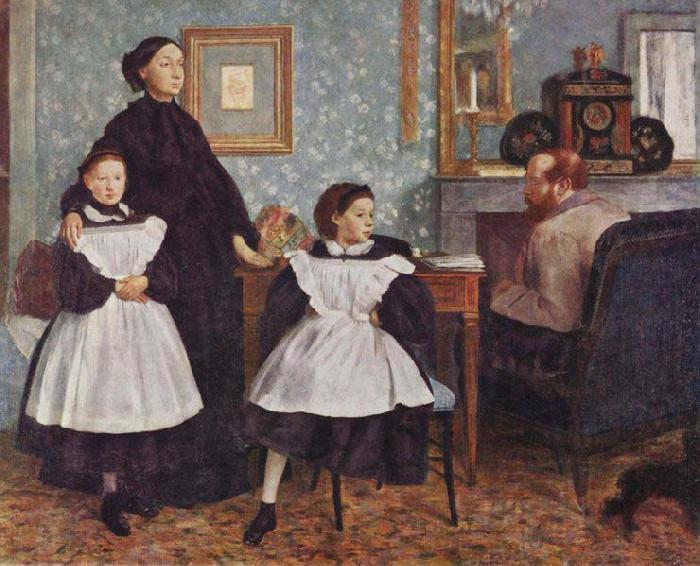 Edgar Degas Portrait of the Bellelli Family oil painting image